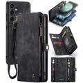 Husă Portofel Samsung Galaxy S23 FE - Caseme C30 Multifunctional - Negru