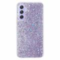Husă TPU Samsung Galaxy S23 FE - Glitter Flakes - Violet