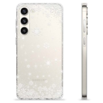 Husă TPU - Samsung Galaxy S23+ 5G - Fulgi de Zăpadă