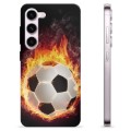 Husă TPU - Samsung Galaxy S23 5G - Fotbal în Flăcări