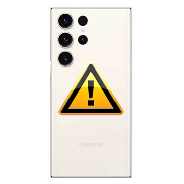 Reparație Capac Baterie Samsung Galaxy S23 Ultra 5G - Crem