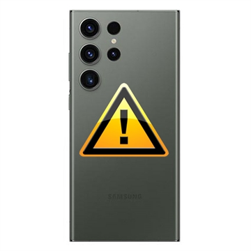 Reparație Capac Baterie Samsung Galaxy S23 Ultra 5G - Verde