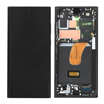 Carcasă Față Și Display LCD Samsung Galaxy S23 Ultra 5G GH82-30466A - Negru