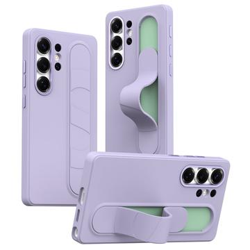 Samsung Galaxy S23 Ultra Husă hibridă Smart cu prindere în picioare - Violet