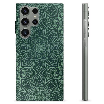 Husă TPU - Samsung Galaxy S23 Ultra 5G - Mandala Verde
