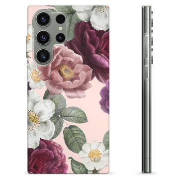 Husă TPU - Samsung Galaxy S23 Ultra 5G - Flori Romantice