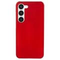 Husă Plastic Cauciucat Samsung Galaxy S23+ 5G - Roșu