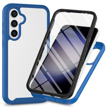 Husă Samsung Galaxy S24 FE - 360 Protection - Albastru / Clar