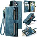 Husă Portofel Samsung Galaxy S24 FE - Caseme C30 Multifunctional - Albastru