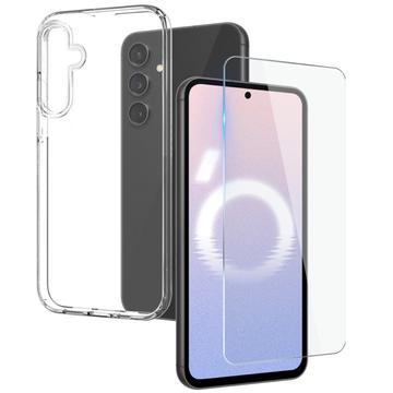 Set de Protecție Samsung Galaxy S24 FE - Northjo 2-în-1 - Clar