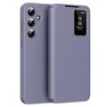 Husa portofel cu slot pentru card Samsung Galaxy S24 FE Smart Clear View