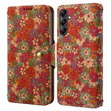 Samsung Galaxy S24 Husa Portofel Patru Anotimpuri - Vara