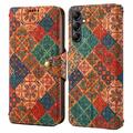Samsung Galaxy S24 Husa Portofel Patru Anotimpuri - Iarna