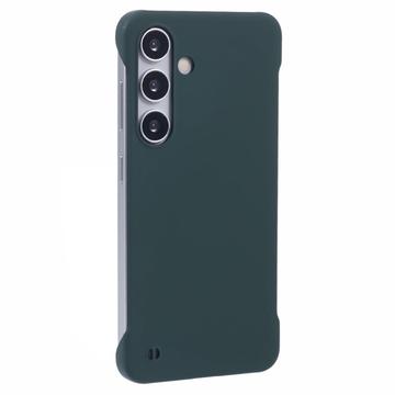 Husă din plastic fără cadru Samsung Galaxy S24 - Verde Închis