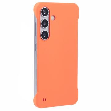 Husă din plastic fără cadru Samsung Galaxy S24 - Portocaliu