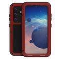 Husă Hibrid Samsung Galaxy S24 - Love Mei Powerful - Roșu