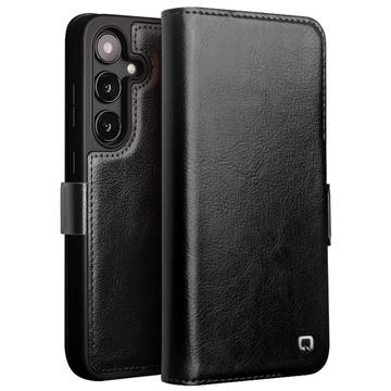 Husă Piele Portofel Samsung Galaxy S24 - Qialino Classic