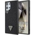 Husă Samsung Galaxy S24 Ultra - Guess Rhinestones Triangle Metal Logo