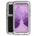 Husă Hibrid Samsung Galaxy S24 Ultra - Love Mei Powerful - Argintiu
