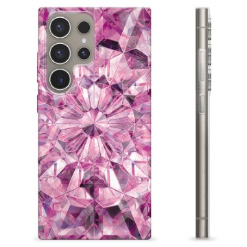Husă TPU - Samsung Galaxy S24 Ultra - Cristal Roz