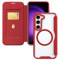 Husă Flip Samsung Galaxy S24+ cu slot pentru carduri - compatibil MagSafe