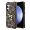 Husă Hibrid Samsung Galaxy S24+ - Guess 4G Big Metal Logo - Maro