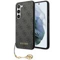 Husă Hibrid Samsung Galaxy S24+ - Guess 4G Charms Collection - Gri