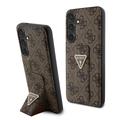 Samsung Galaxy S24+ Guess 4G Grip Stand Triangle Logo Case - maro