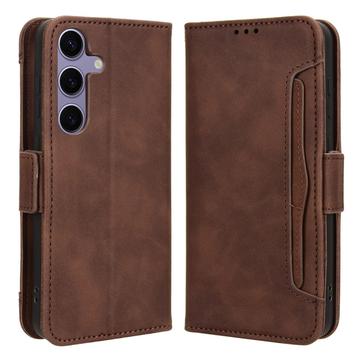 Husă portofel pentru card Samsung Galaxy S25 - maro