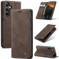 Husă Portofel Samsung Galaxy S25 - Caseme 013 - Cafeniu
