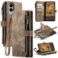 Husă Portofel Samsung Galaxy S25 Edge - Caseme C30 Multifunctional - Maro