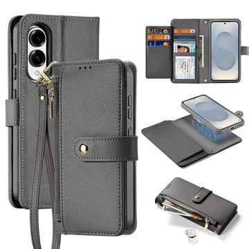 Husă portofel din piele cu husa magnetica Samsung Galaxy S25 Edge Dux Ducis Lawa