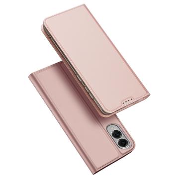 Husă Flip Samsung Galaxy S25 Edge - Dux Ducis Skin Pro - Roz