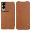 Husă Flip Samsung Galaxy S25 Edge - Nillkin Qin Pro - Maro