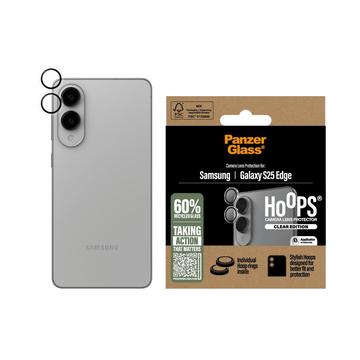 Protector pentru lentile de cameră Samsung Galaxy S25 Edge PanzerGlass Hoops - Clar