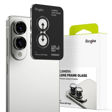 Geam Protecție Obiectiv Cameră Samsung Galaxy S25 Edge - Ringke - Negru