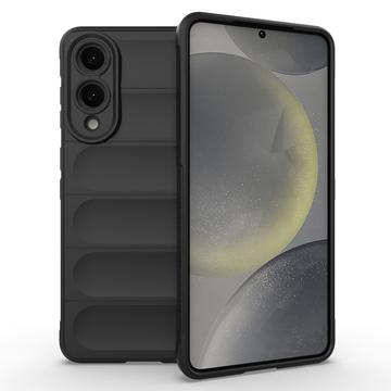 Husă TPU Samsung Galaxy S25 Edge - Rugged - Negru