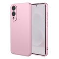 Samsung Galaxy S25 Edge Husă din silicon rezistentă la șocuri - roz