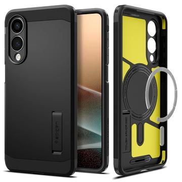 Husă Samsung Galaxy S25 Edge - Spigen Tough Armor Mag - Negru