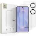 Kit de protecție Samsung Galaxy S25 Edge Tech-Protect Glass Set+ - Transparent