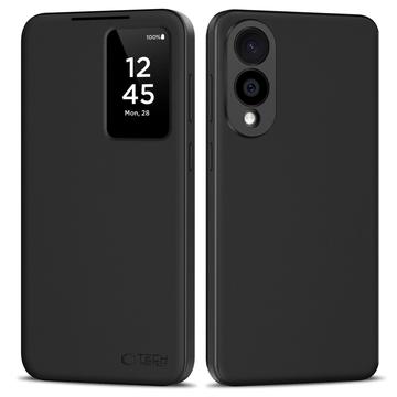 Husă Smart Flip Samsung Galaxy S25 Edge Tech-Protect - Negru