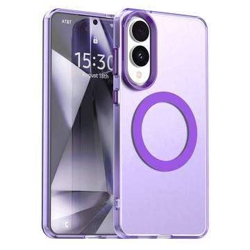 Husă MagSafe Samsung Galaxy S25 Edge UltraGuard Matte - Violet închis