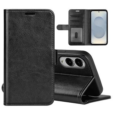 Husă Portofel cu Închidere Magnetică Samsung Galaxy S25 Edge - negru