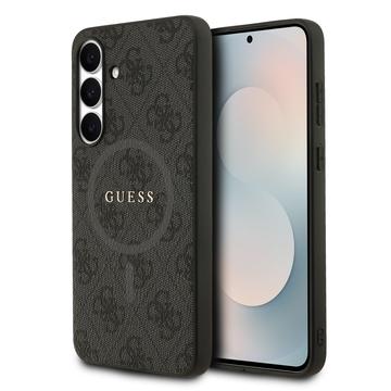 Husă inelară colorată Guess 4G Samsung Galaxy S25 FE - Compatibil MagSafe