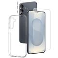 Set de protecție 3 în 1 Samsung Galaxy S25 FE Northjo - Transparent
