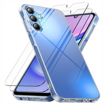 Husă TPU și Geamuri Protecție Ecran Samsung Galaxy S25 FE - Saii 2-în-1