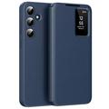 Samsung Galaxy S25 FE Smart Clear View Husă Flip cu slot pentru card - Sapphire