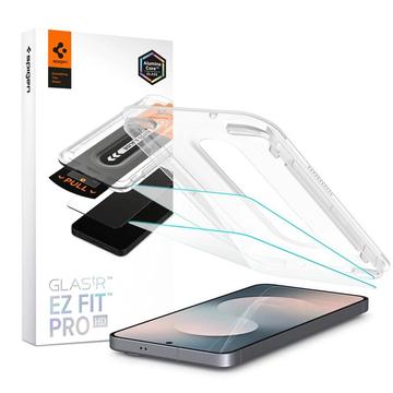 Protector de ecran din sticlă călită Samsung Galaxy S25 FE Spigen Glas.tR EZ Fit Pro - 2 Buc. - Transparent