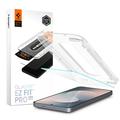 Protector de ecran din sticlă călită Samsung Galaxy S25 FE Spigen Glas.tR EZ Fit Pro - Transparent