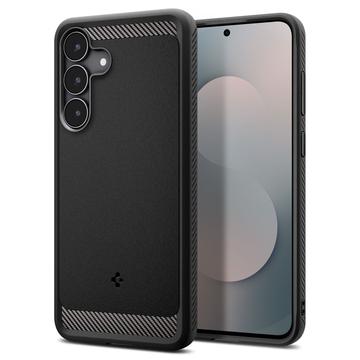 Husă TPU Samsung Galaxy S25 FE - Spigen Rugged Armor - Negru